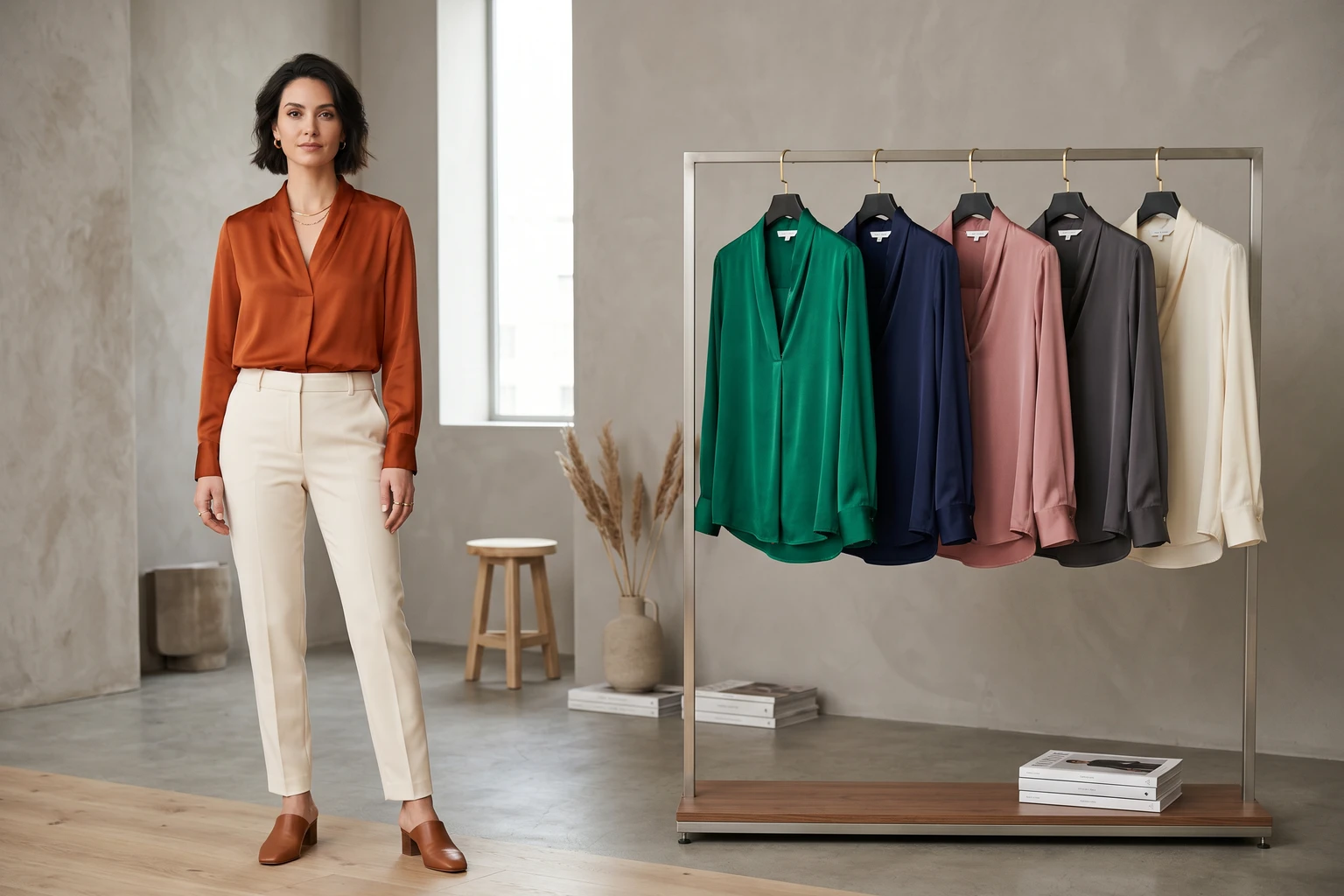 Model Outfits Color How to show fashion color variants without shooting every option on ...